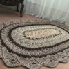Handgeweven Boho Macramé Vloerkleed – Tavoos Design