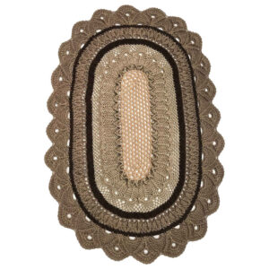 Handgeweven Boho Macramé Vloerkleed – Tavoos Design