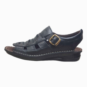 Heren Natuurleren Sandalen – Model Floter