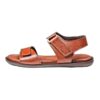 Heren Natuurleren Sandalen – Model Zon