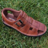 Heren Natuurleren Sandalen – Model Tondar