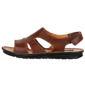 Heren Natuurleren Sandalen – Model Vahab