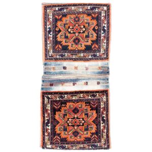 Vintage Perzische Zadeltas – Handgeweven & Tweedehands Tōbrag – Sarv