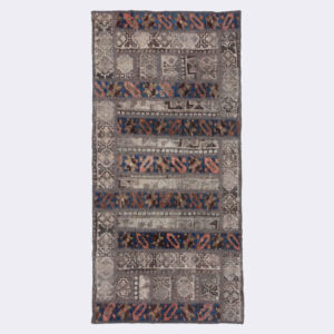 Vintage Perzisch Handgeknoopt Patchwork Tapijt