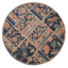 Vintage Patchwork Tapijt Bita – Rond Geometrisch