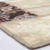 Vintage Patchwork Tapijt Cream – Geometrisch Wol