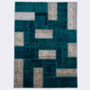 Vintage Perzisch Handgeknoopt Patchwork Tapijt Naein