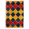 Vintage Perzisch Handgeknoopt Patchwork Tapijt Narges
