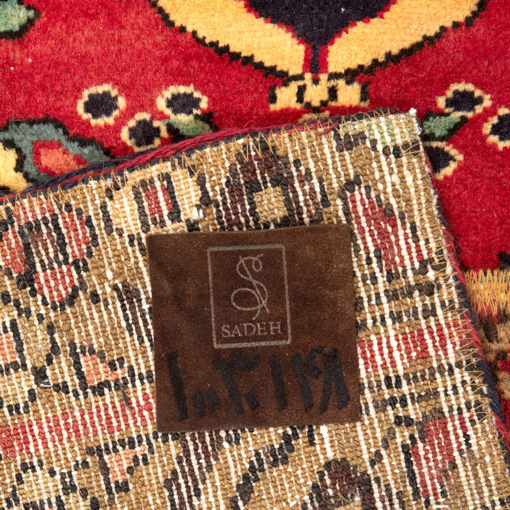 Vintage Perzisch Handgeknoopt Patchwork Tapijt Vala