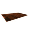 Vintage Patchwork Tapijt Dark Red – Geometrisch