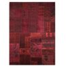 Vintage Perzisch Handgeknoopt Patchwork Tapijt Yaghoot