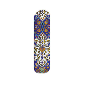 Houten Bladwijzer Eslimi – Perzisch Blauw