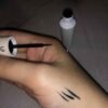 Schon Vloeibare Eyeliner - Penseelpunt - Zwart (5 stuks)