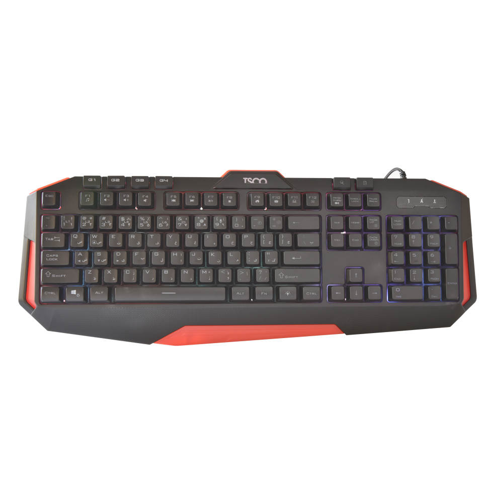 Tesco Gaming Toetsenbord met Farsi Toetsen – TK 8123GA