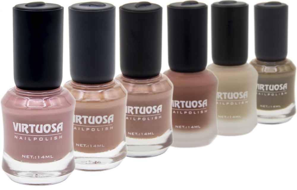 Halal nagellak – glans & mat – Roze kleuren (6 stuks)