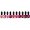 Halal nagellak – glans & glitter – Pinky kleuren (10 stuks)