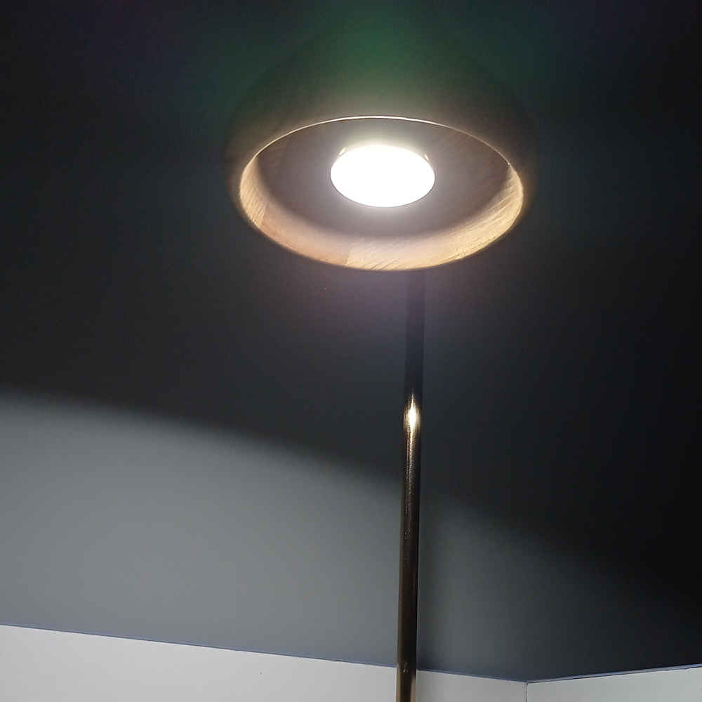 Houten Verstelbare Bureaulamp – Handgemaakt Luna