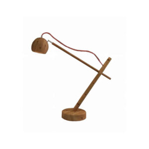 Houten Verstelbare Bureaulamp – Handgemaakt Lupika