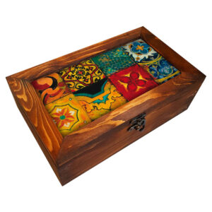 Houten Bestekdoos – Model Tile Perzisch