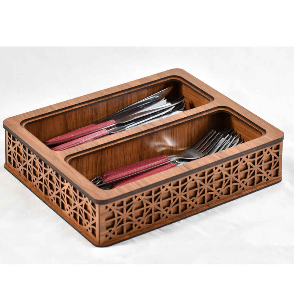 Houten Bestekopbergkist – Model Yas