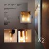 Houten wandlamp in moderne minimalistische stijl – Gezellige esthetiek A2