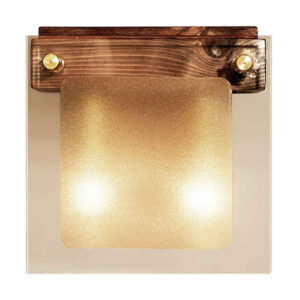 Houten wandlamp in moderne minimalistische stijl – Gezellige esthetiek A2
