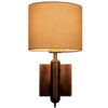 Houten wandlamp in moderne minimalistische stijl – Gezellige esthetiek GI1