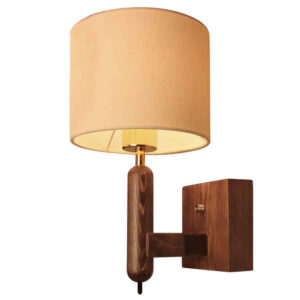Houten wandlamp in moderne minimalistische stijl – Gezellige esthetiek GI1