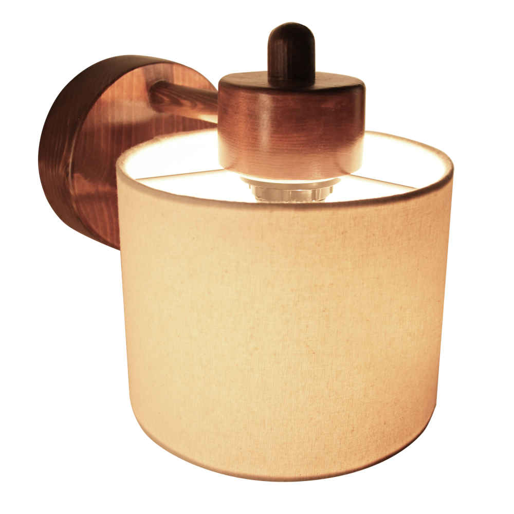 Houten wandlamp in moderne minimalistische stijl – Gezellige esthetiek MD1