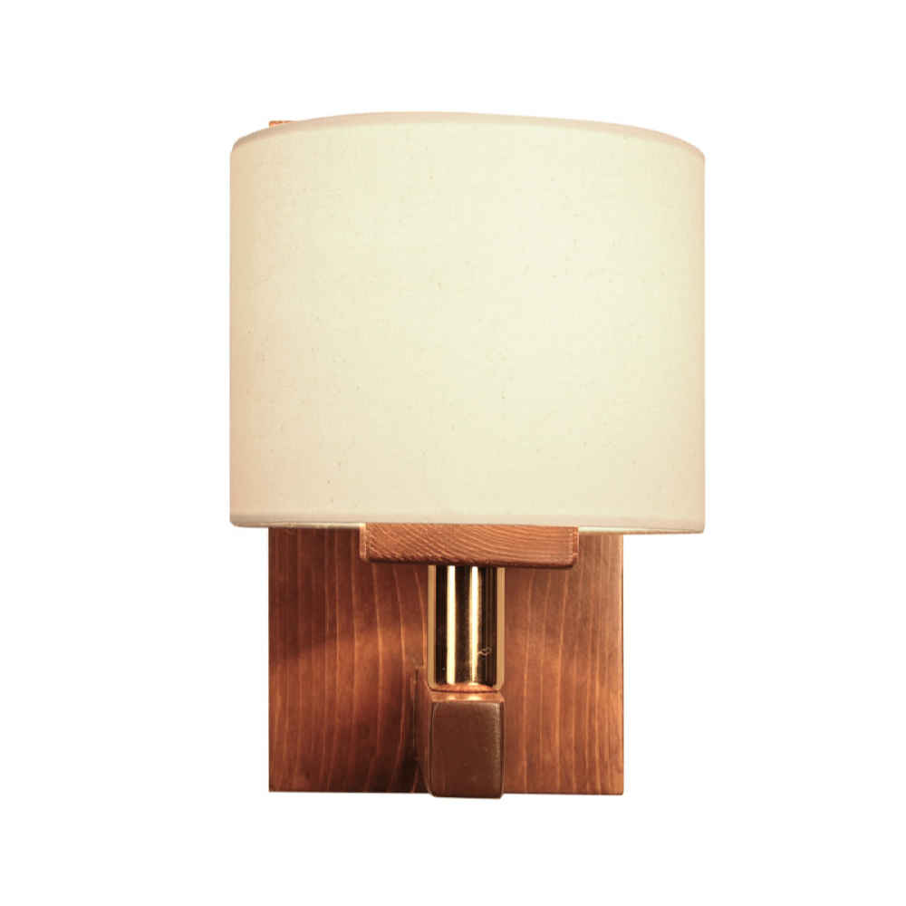 Houten wandlamp in moderne minimalistische stijl – Gezellige esthetiek Masina