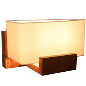 Houten wandlamp in moderne minimalistische stijl – Gezellige esthetiek Melika