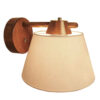 Houten wandlamp in moderne minimalistische stijl – Gezellige esthetiek Mina