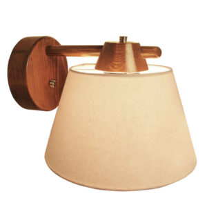 Houten wandlamp in moderne minimalistische stijl – Gezellige esthetiek Mina