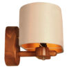 Houten wandlamp in moderne minimalistische stijl – Gezellige esthetiek NT1