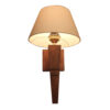 Houten wandlamp in moderne minimalistische stijl – Gezellige esthetiek Q1