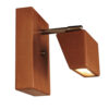 Houten wandlamp in moderne minimalistische stijl – Gezellige esthetiek U5