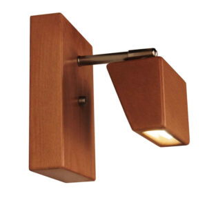 Houten wandlamp in moderne minimalistische stijl – Gezellige esthetiek U5