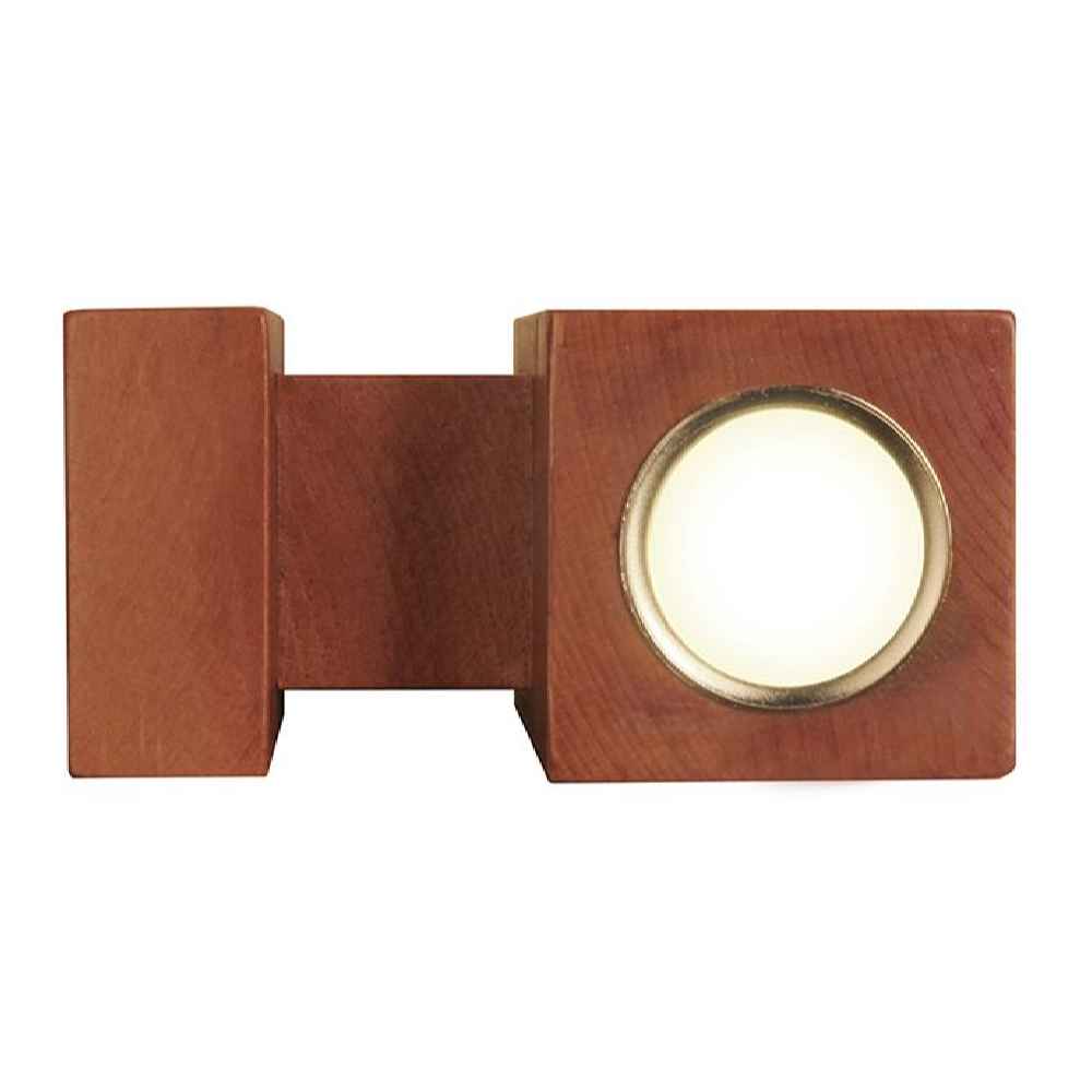 Houten wandlamp in moderne minimalistische stijl – Gezellige esthetiek U7