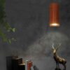 Houten wandlamp in moderne minimalistische stijl – Gezellige esthetiek U8