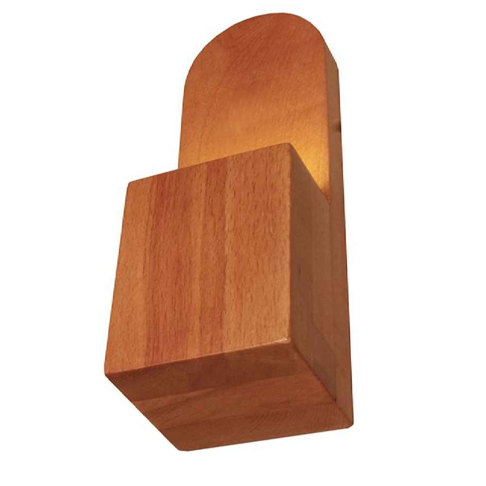 Houten wandlamp in moderne minimalistische stijl – Gezellige esthetiek U9