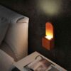 Houten wandlamp in moderne minimalistische stijl – Gezellige esthetiek U9