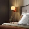 Houten wandlamp in moderne minimalistische stijl – Gezellige esthetiek VS2