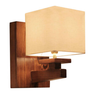Houten wandlamp in moderne minimalistische stijl – Gezellige esthetiek VS2