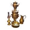 Perzische Messing Samovar Decoratieve Houtskool Theemaker 3 Liter