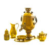 Perzische Messing Samovar Decoratieve Houtskool Theemaker 6 Liter