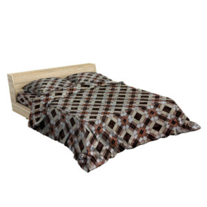 Katoen & Polyester Dubbele Dekbedovertrek – Model Ladan