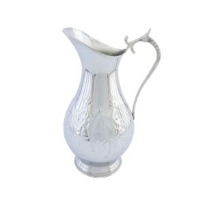 Decoratieve stalen kan vaas – model Golin