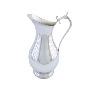 Decoratieve stalen kan vaas – model Vina