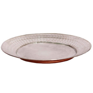 Gehamerd Koperen Dinnerbord – Model Parva
