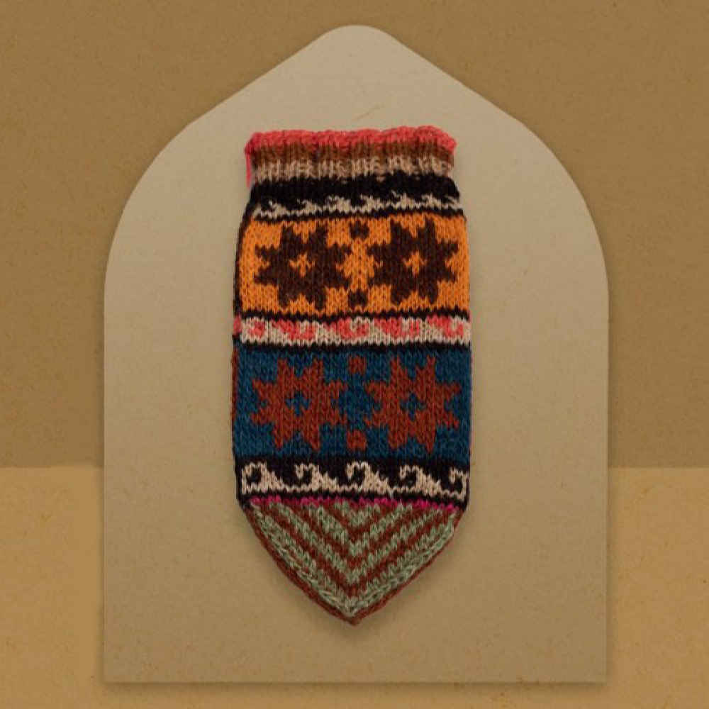 Perzische Handgeweven Katoenen Sokken voor Dames – Gebreid Damavand